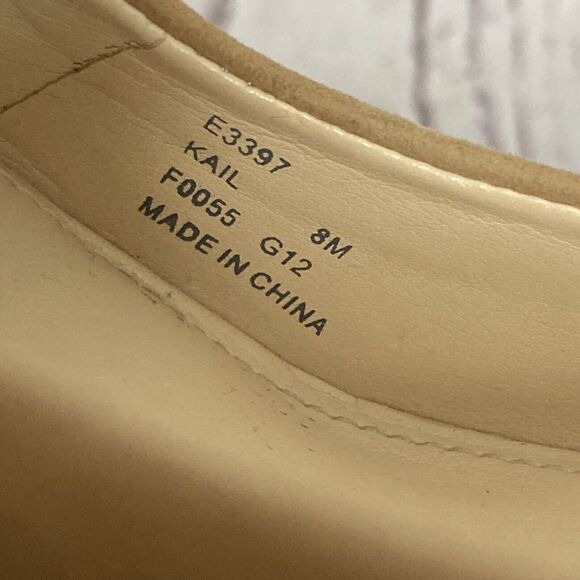 Calvin Klein Heels Womens‎ Sz 8M Fail Open Toe Suede Animal Print Pump - Picture 10 of 12